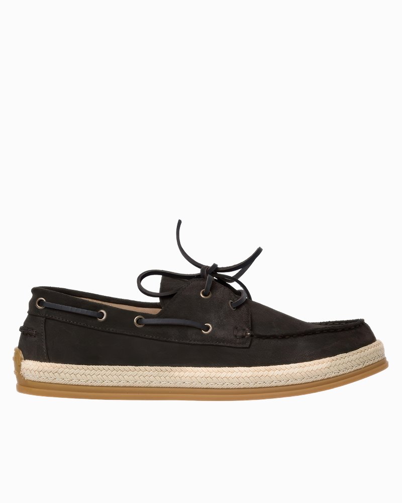 André Assous Allen Brown Suede Boat Shoes