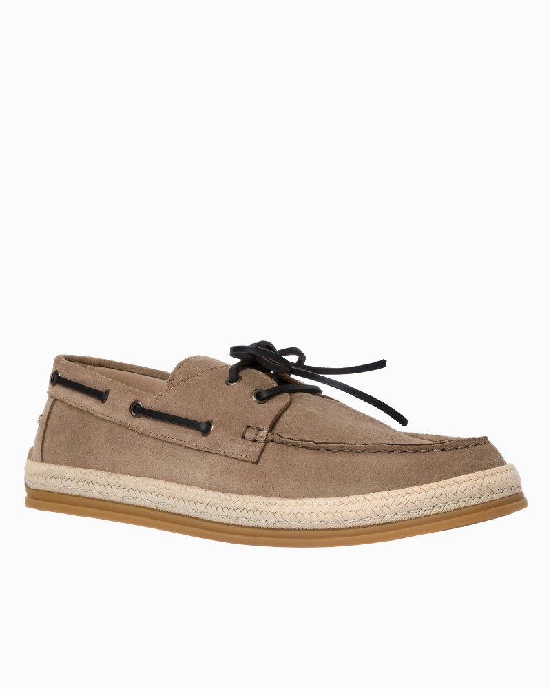 André Assous Allen Sand Suede Boat Shoes thumbnail 3