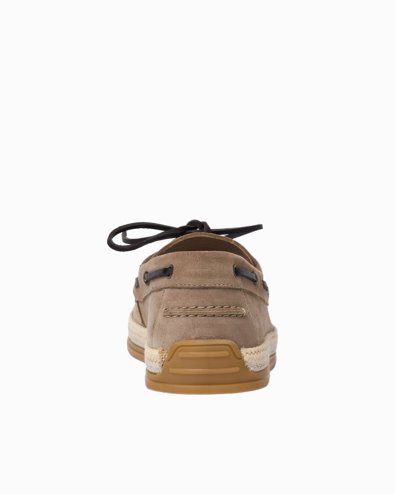 André Assous Allen Sand Suede Boat Shoes thumbnail 5