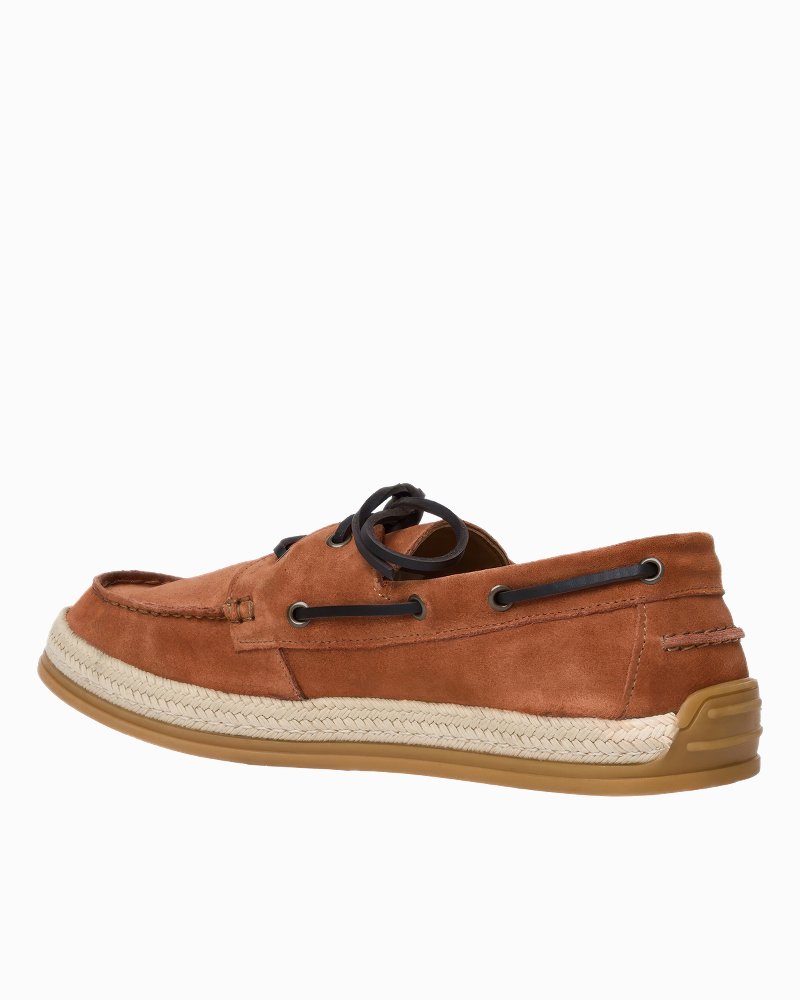 André Assous Allen Brick Suede Boat Shoes thumbnail 4