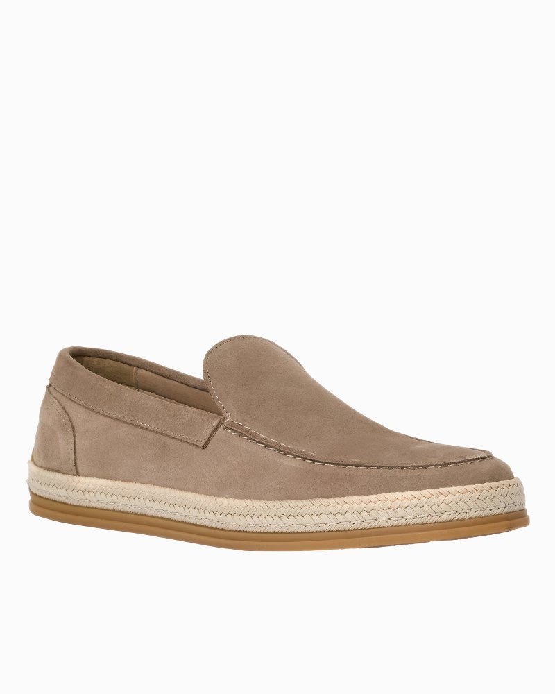 André Assous Angelo Sand Suede Loafers display picture 1