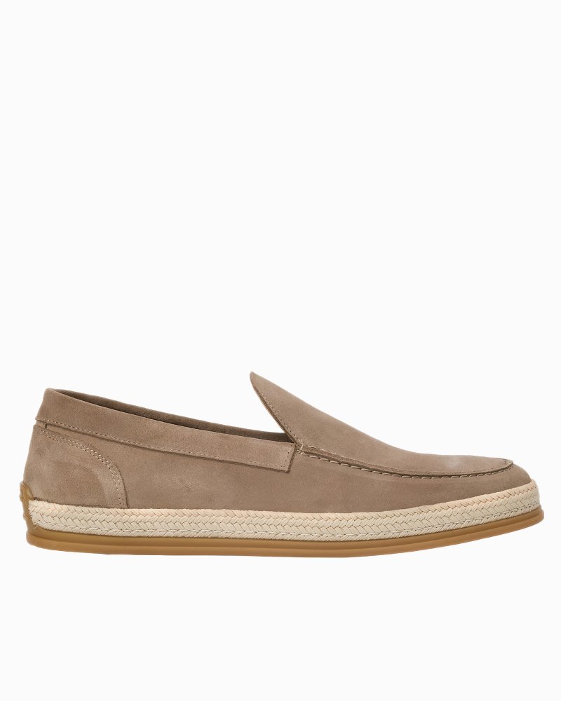 André Assous Angelo Sand Suede Loafers