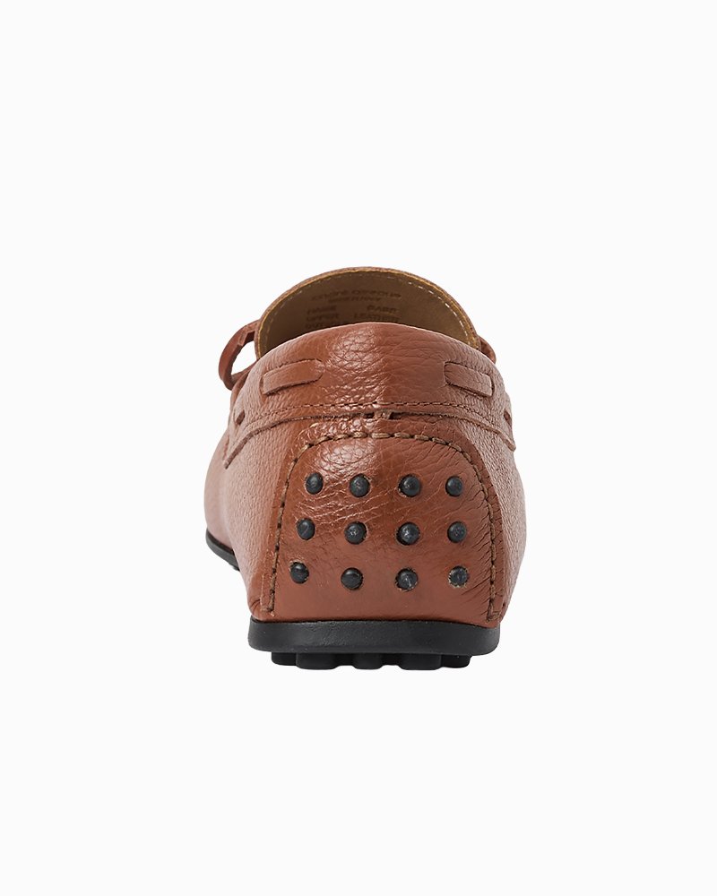 André Assous Gabe Cognac Tumbled Leather Loafers thumbnail 5