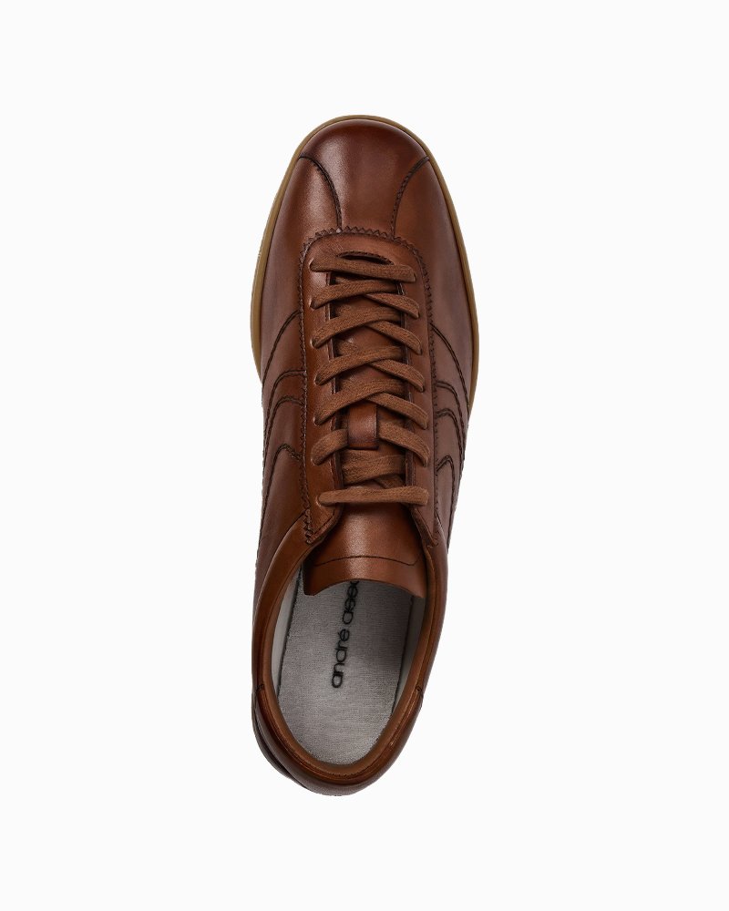 André Assous Manuel Leather Lace-Up Shoes
