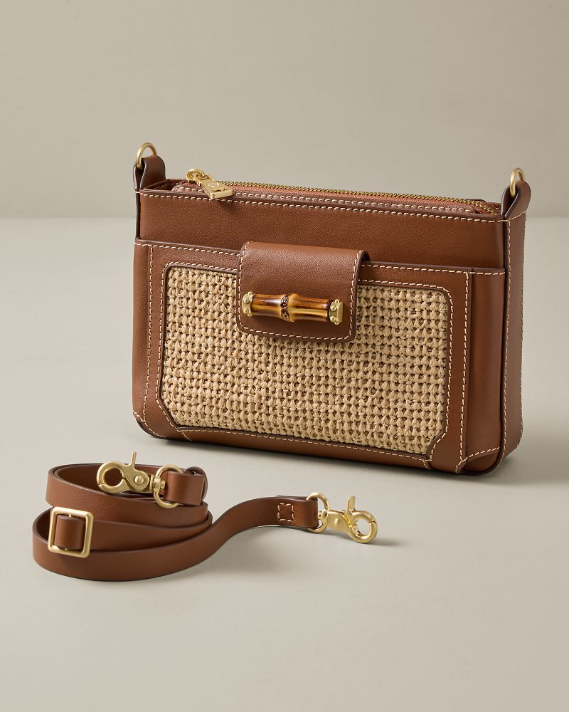 Straw Lane Crossbody Bag