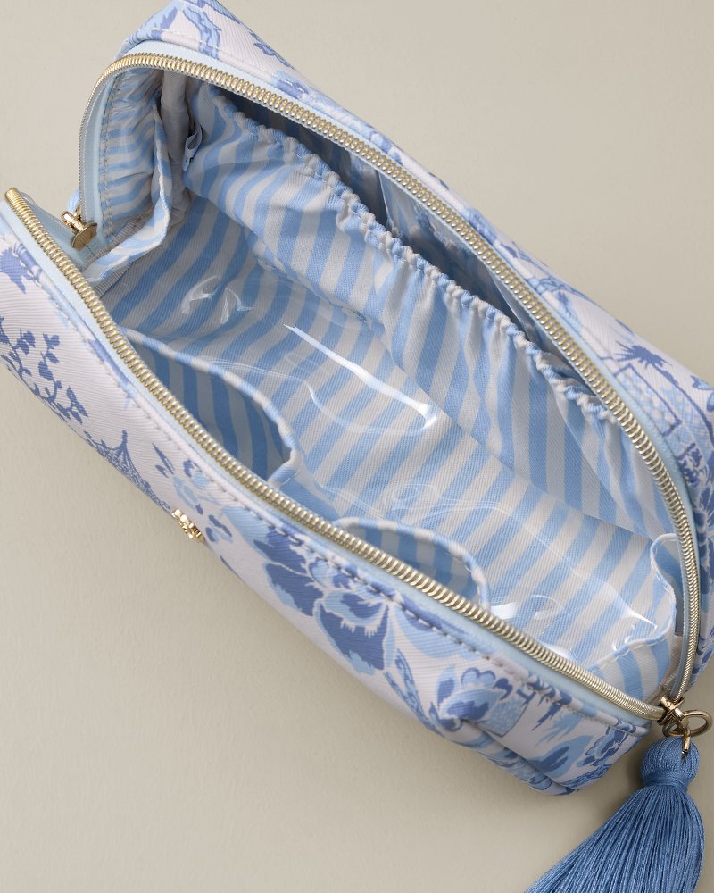 Garden Toile Cosmetic Pouch