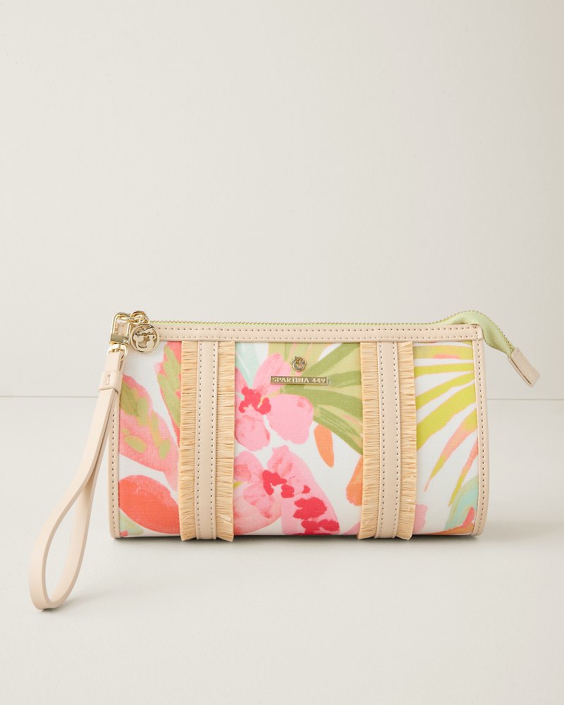 Winslow Castillo Tropical Wristlet Clutch