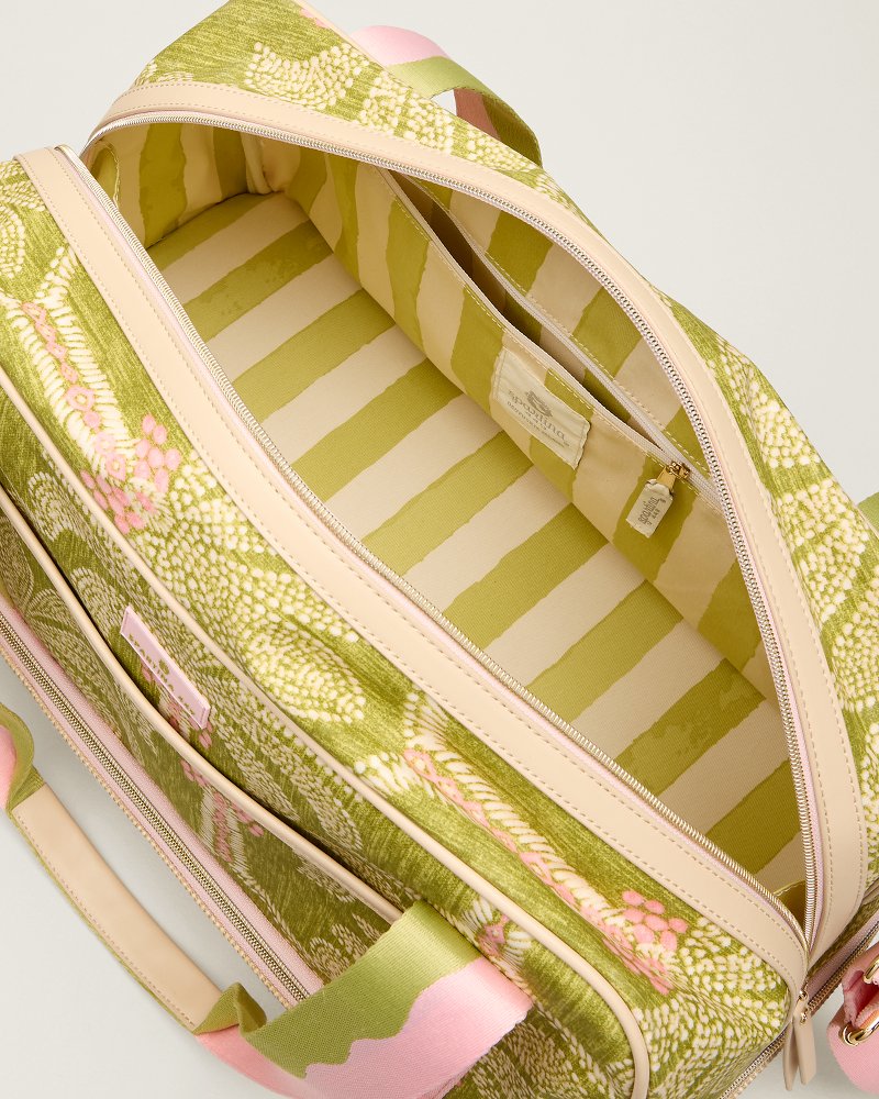 Green Palms Weekender Bag