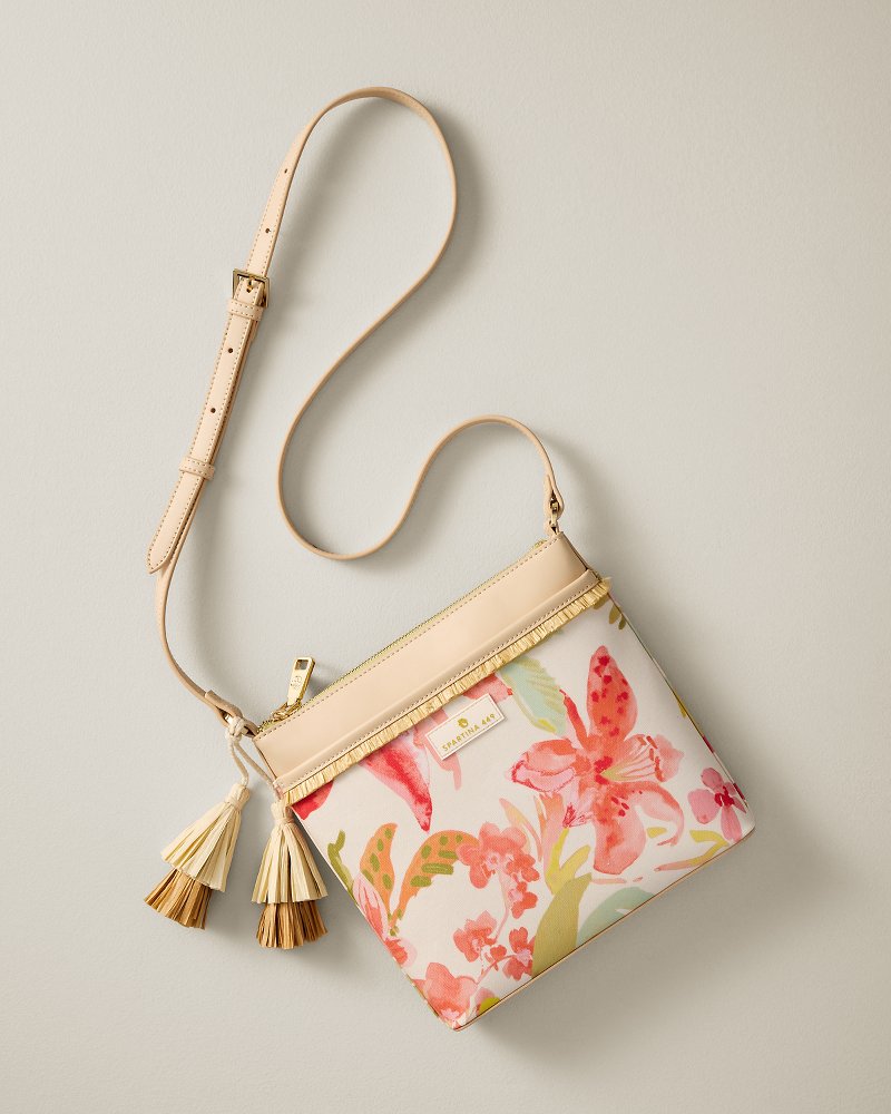 Castillo Tropical Crossbody Pocket Hipster Bag