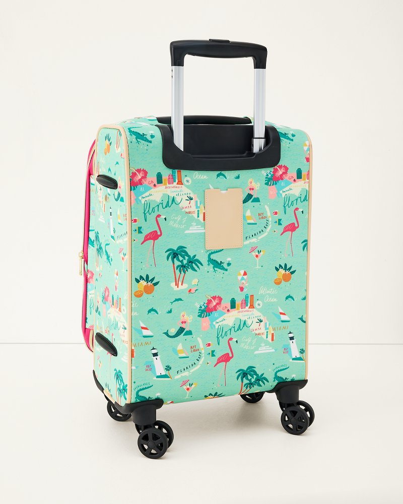 Spartina Destination Florida 20-Inch Rolling Suitcase