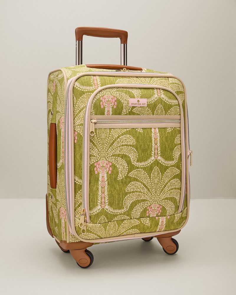 Green Palms 20-Inch Expandable Rolling Suitcase
