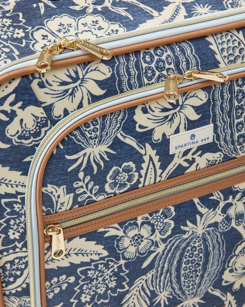 Spartina Flagler Blue 26-Inch Rolling Suitcase thumbnail 4