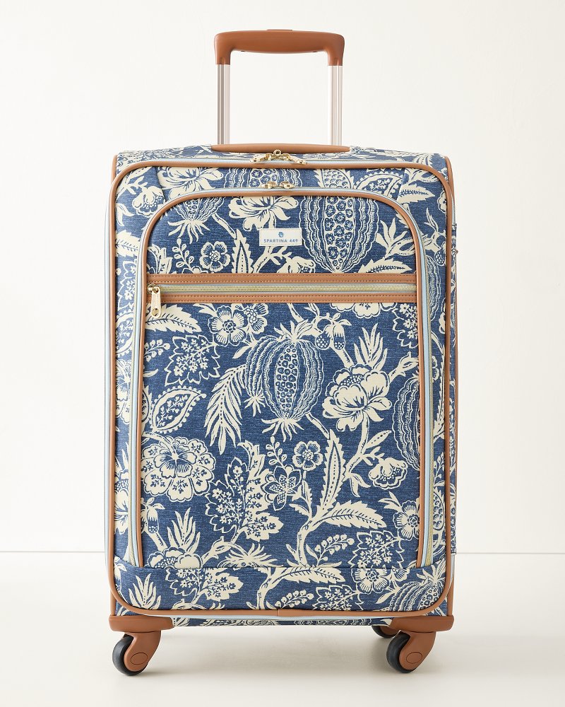 Flagler Blue 26-Inch Rolling Suitcase