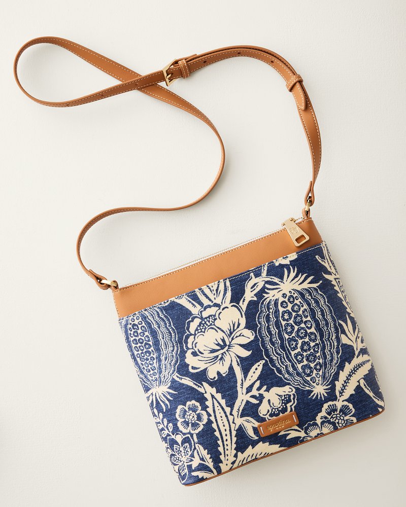 Spartina Flagler Blue Crossbody Bag