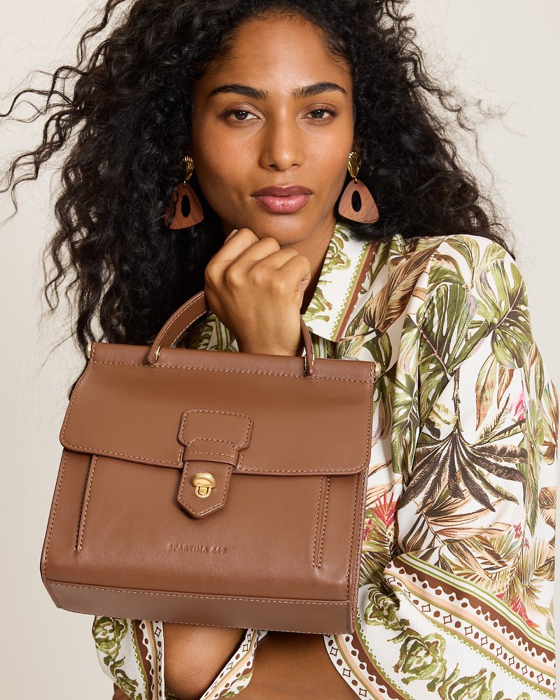 Siren Beverly Leather Satchel