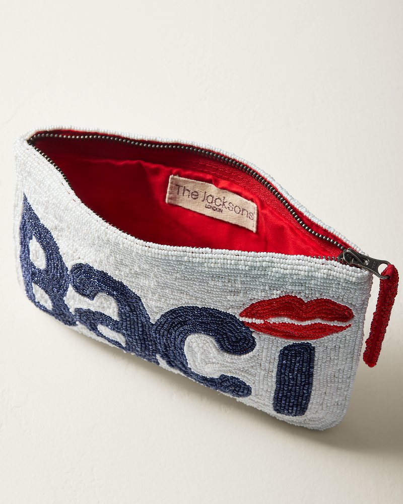 Baci Beaded Clutch