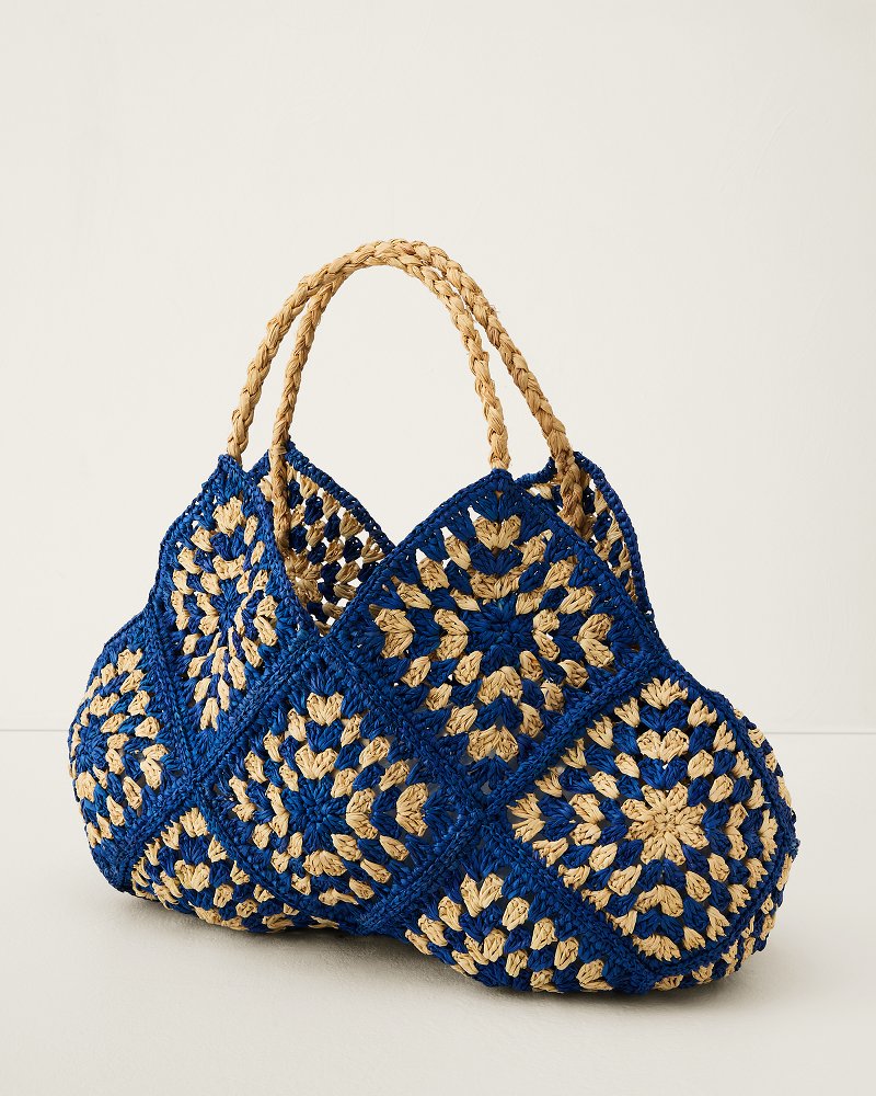 Stormi Raffia Tote thumbnail 3