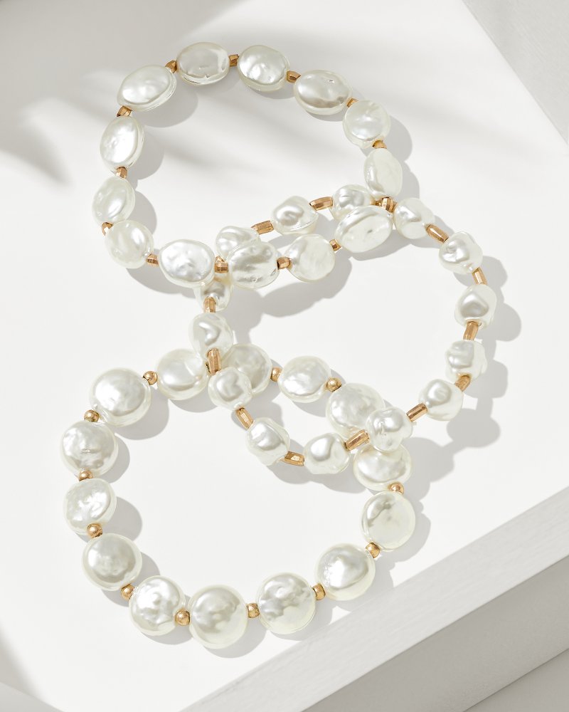 Thumbnail for Pearl Island Stretch Bracelet Set