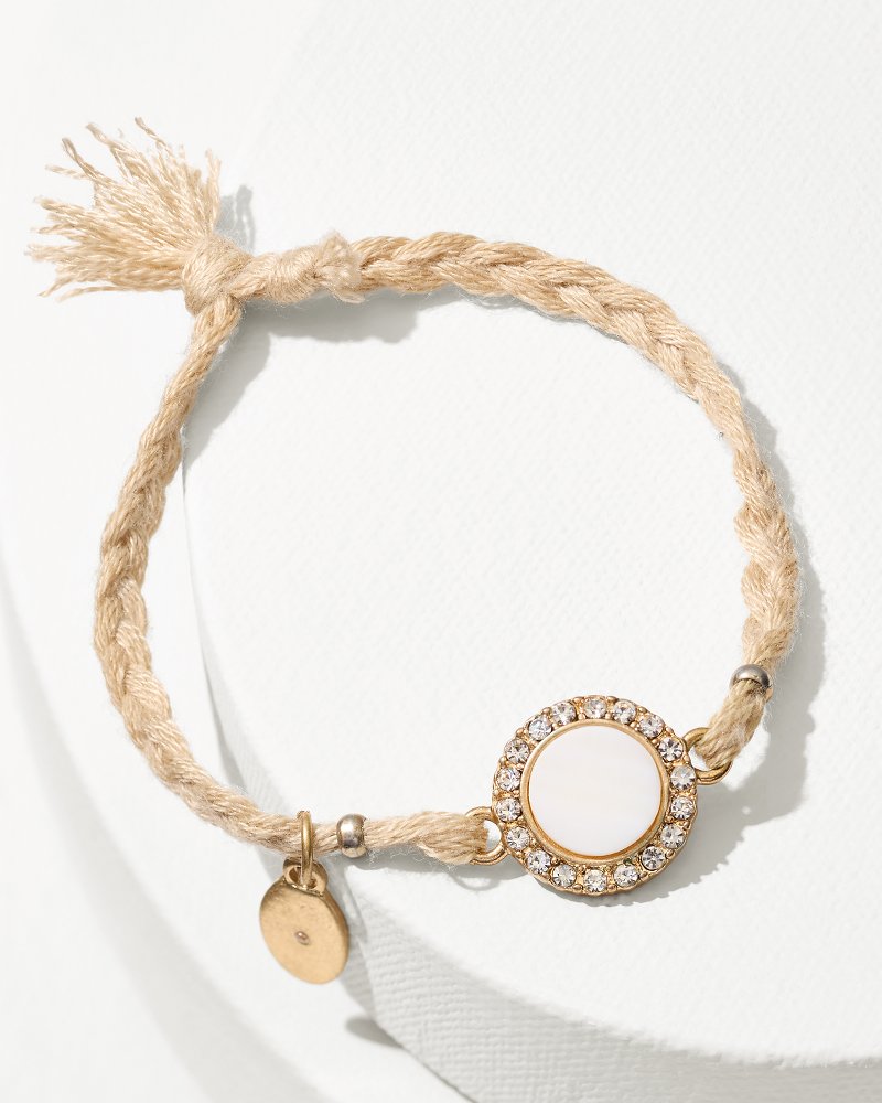 Madeira Corded Shell Bracelet