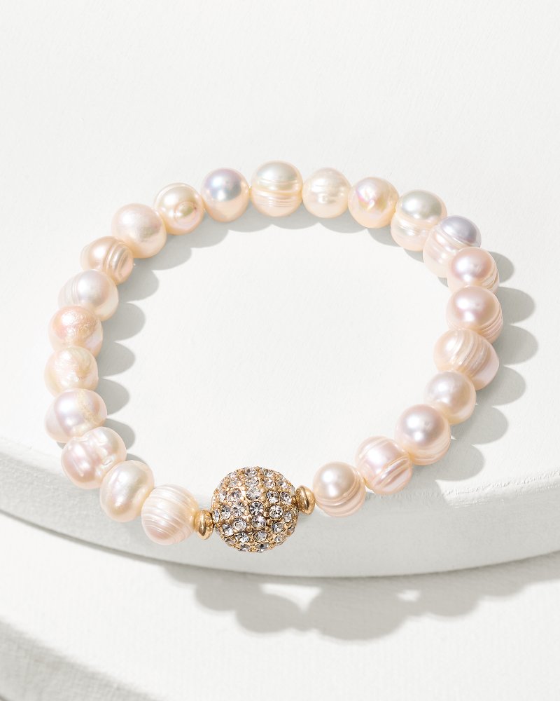 Madeira Pearl Stretch Bracelet