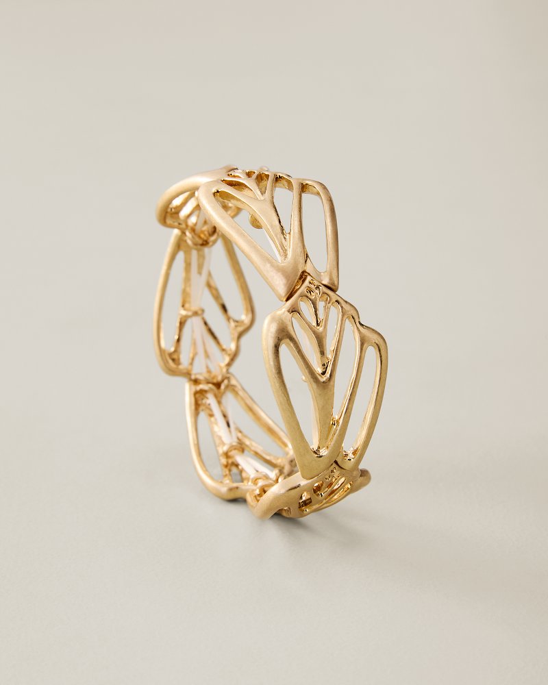 Gold Coast Shell Stretch Bracelet