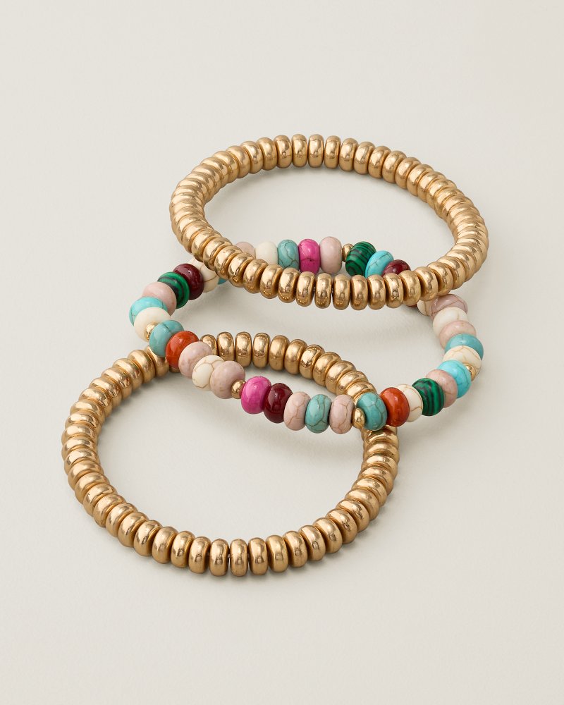 Marina Sol Beaded Stretch Bracelet Set