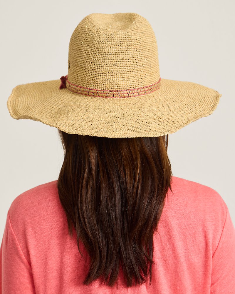 Thumbnail for Bronte Raffia Packable Hat
