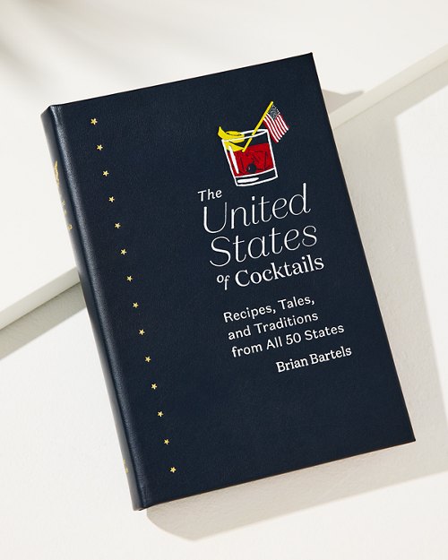 The United States of Cocktails Leather-Bound Book