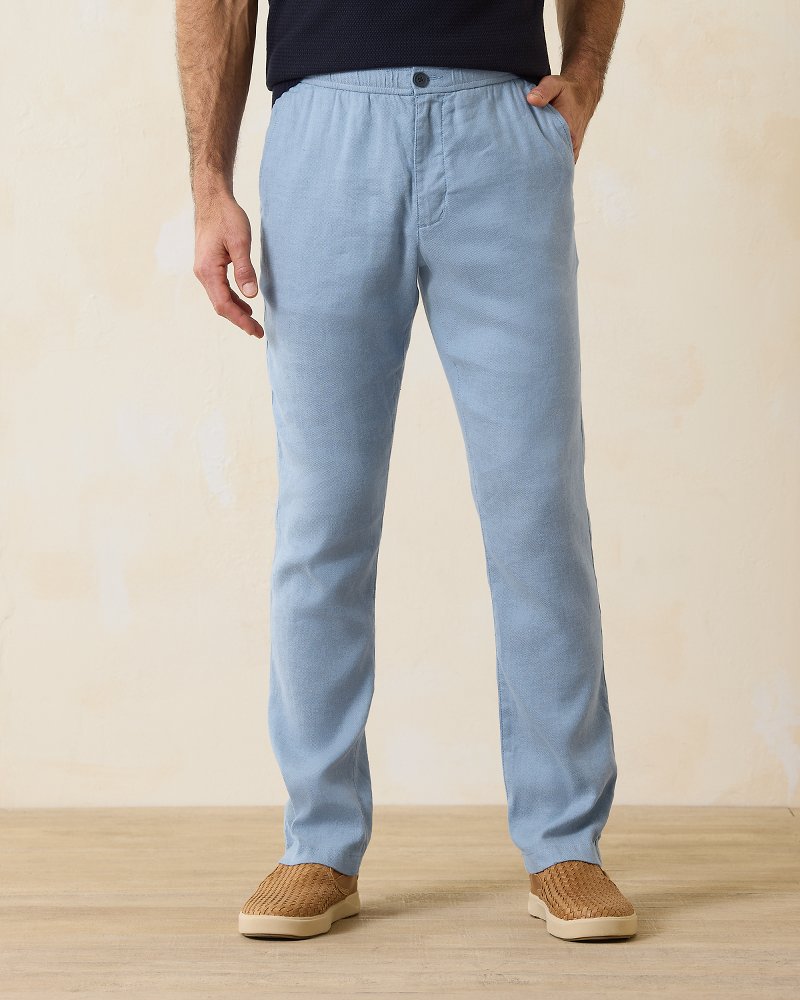 Tall hot sale linen pants