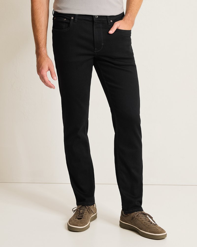 Big & Tall Indigo Palms Black Jeans
