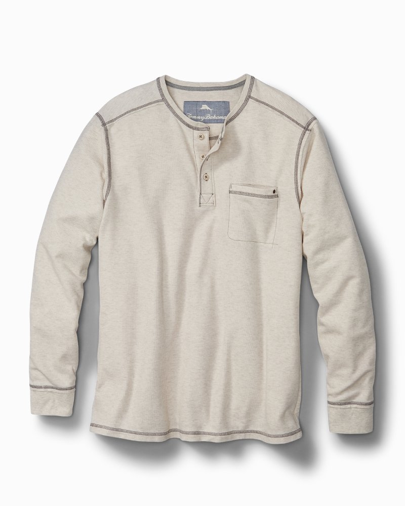 Big Tall Island Thermal Henley