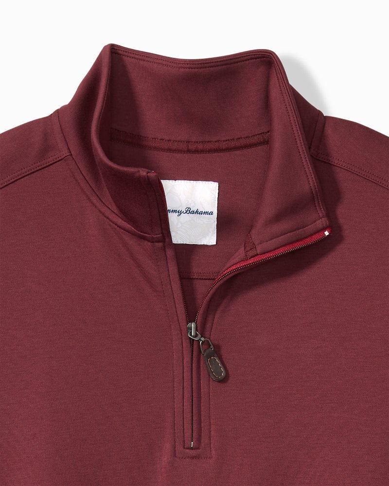 martinique half zip sweatshirt