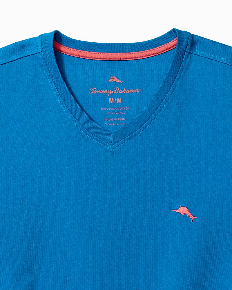 Big & Tall New Bali Skyline V-Neck T-Shirt