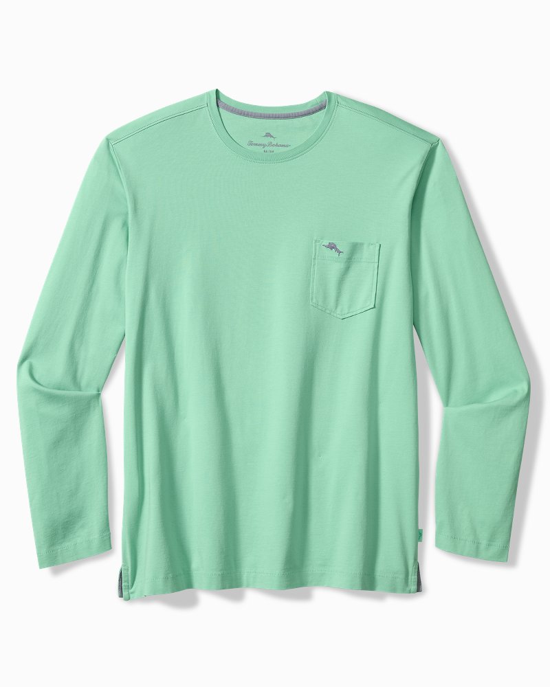 Big & Tall Bali Skyline Long-Sleeve T-Shirt