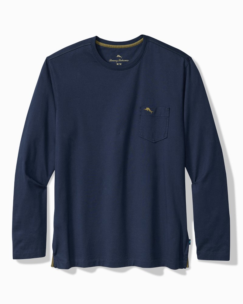 Big & Tall Bali Skyline Long-Sleeve T-Shirt