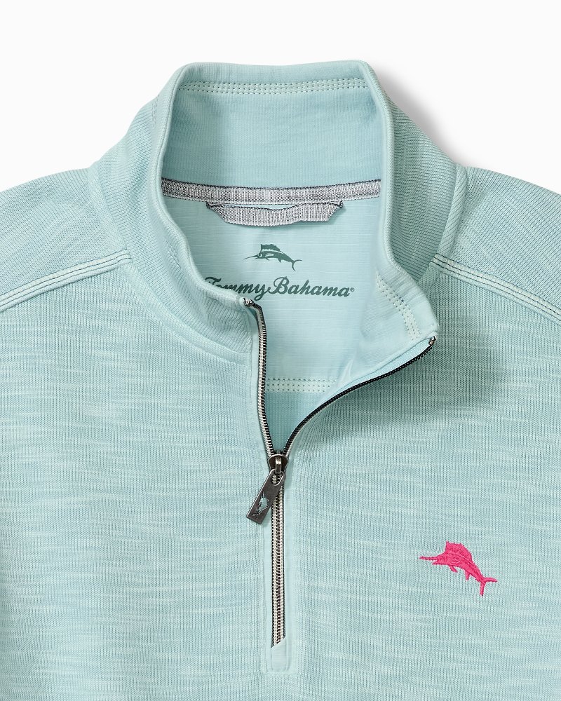 Big & Tall Tobago Bay Half-Zip Sweatshirt