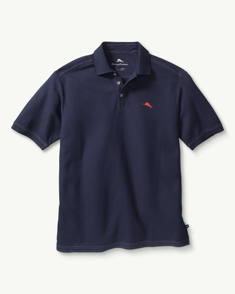 Tommy Bahama Big & Tall Men's Polo Shirt - Navy - L