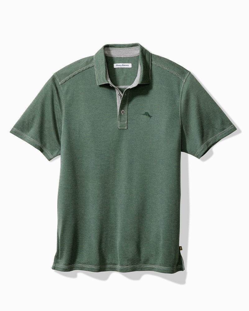 Blue Men's Big & Tall Polos