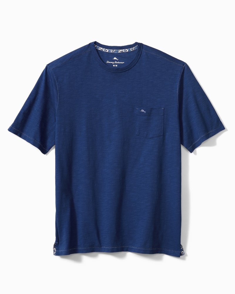 The Label Bar T-Shirts : Buy The Label Bar Drop Shoulder Half Sleeves Round  Neck Cotton T-shirt For Men Online