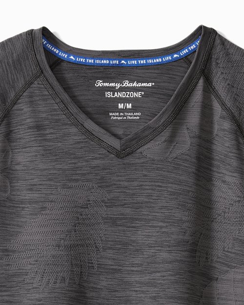 Big & Tall Delray Frond IslandZone® V-Neck T-Shirt
