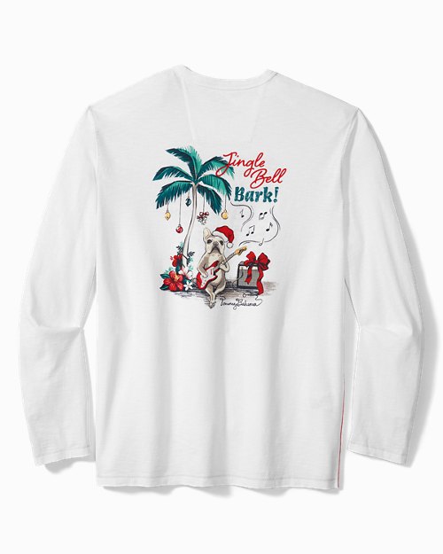 Big & Tall Jingle Bell Bark Long-Sleeve T-Shirt