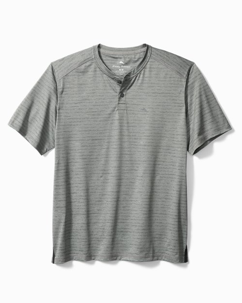Big & Tall Wave Crest IslandZone® Henley T-Shirt