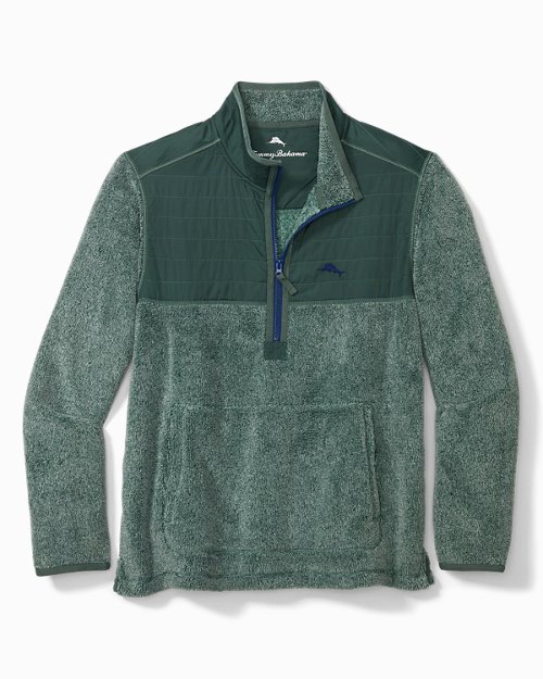 Big & Tall New Cascade Cozy Half-Zip Sweatshirt