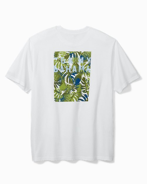 Big & Tall Pineapple Palms Graphic T-Shirt