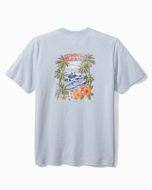 Big & Tall Palm Surfer Graphic T-Shirt
