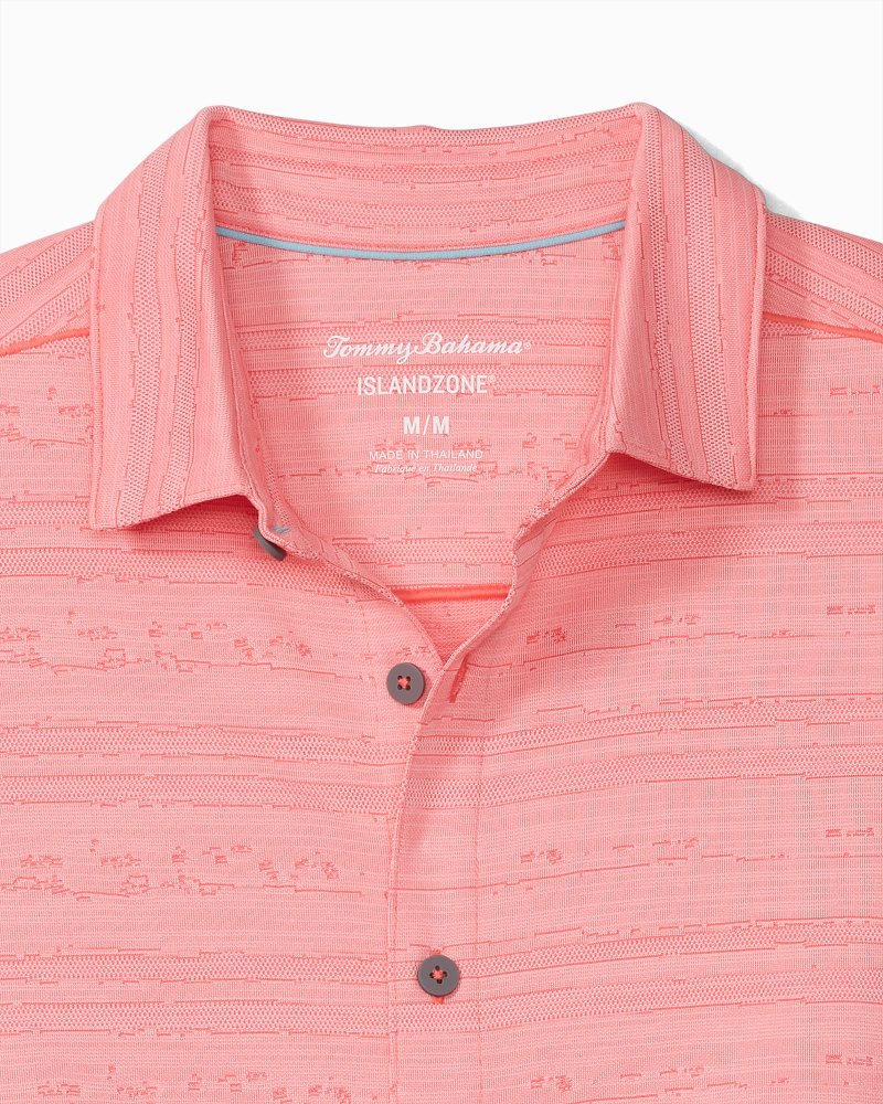 Big & Tall Palm Boulevard IslandZone® Knit Camp Shirt