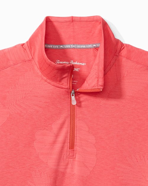 Big & Tall Delray Frond Half-Zip Sweatshirt