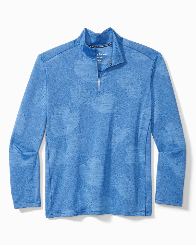 Tommy Bahama Cubs Delray IslandZone 1/2 Zip Top