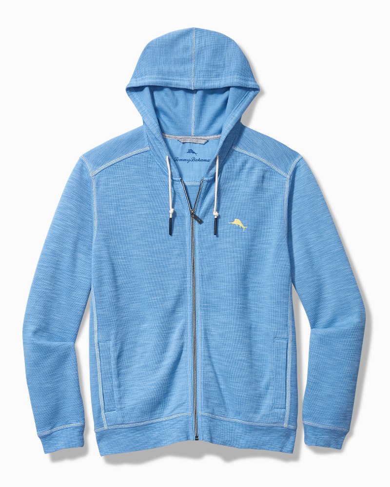 Lacoste Men's Full Zip Sweatshirt - Blue - Sweatshirts