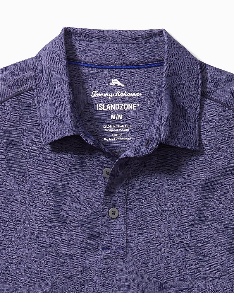 Big & Tall Palm Coast Tropic Fade IslandZone® Polo